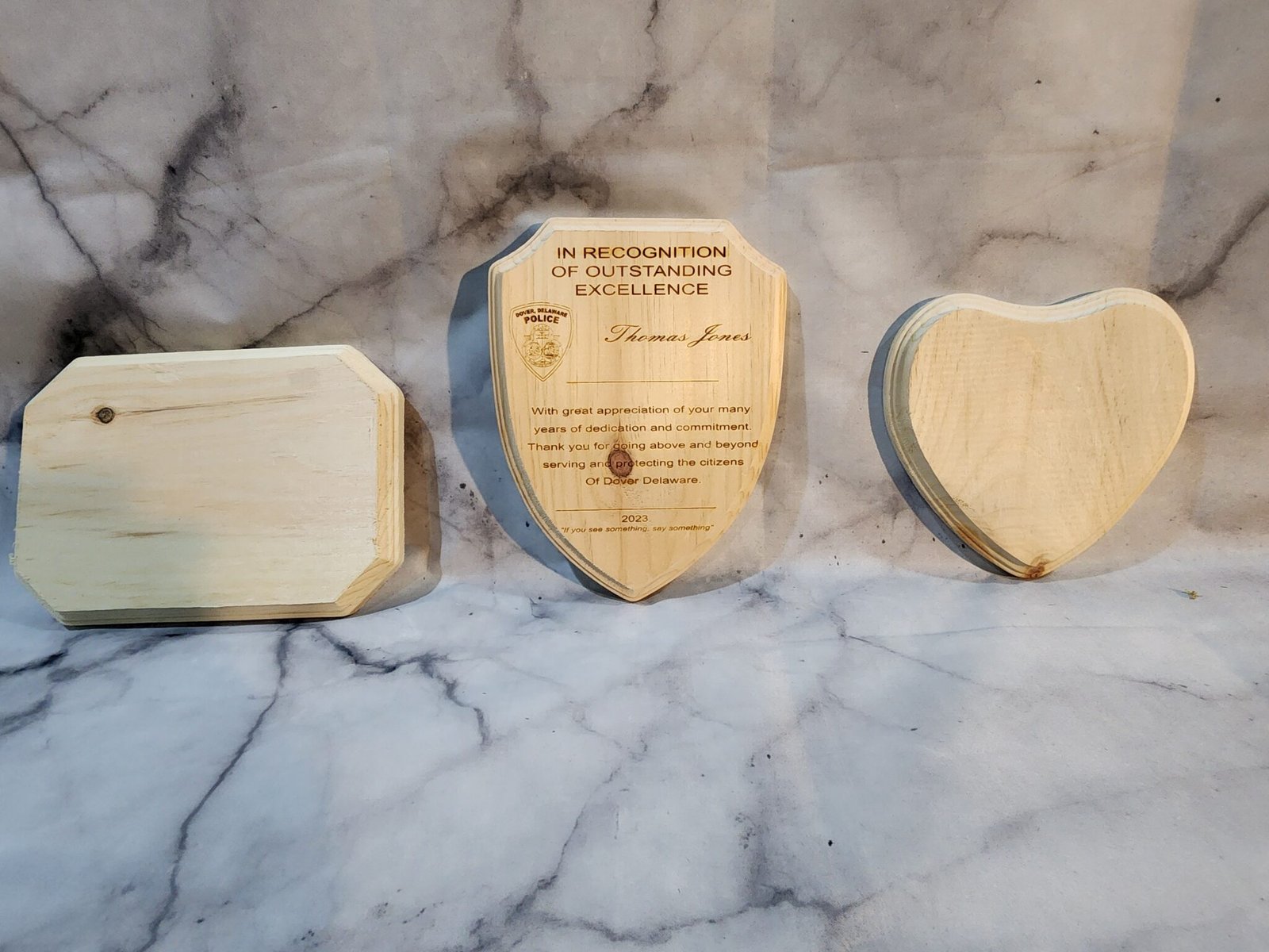 Wooden Plaques